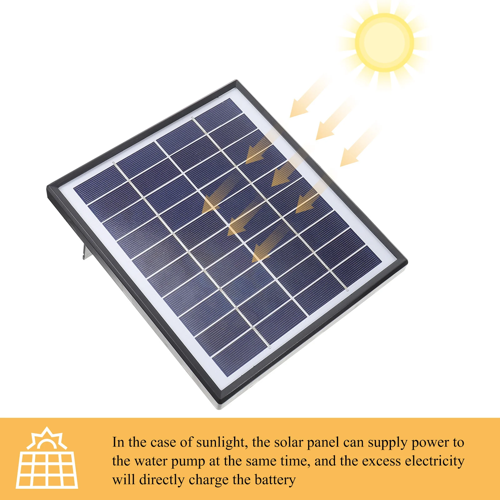 

1 комплект солнечного фонтана, материал премиум-класса, прочная уличная ванна для птиц, украшение сада, набор солнечных фонтана, уличный водяной насос