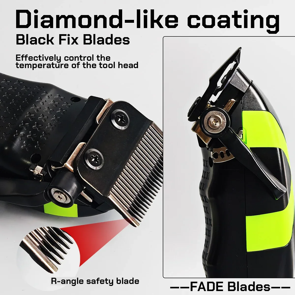 المهنية BrdClipper M10C فرش السيارات 8000 دورة في الدقيقة مقص الشعر 4500mAH DLC السيراميك شفرة 5 سرعة تعديل رافعة الشعر للرجال