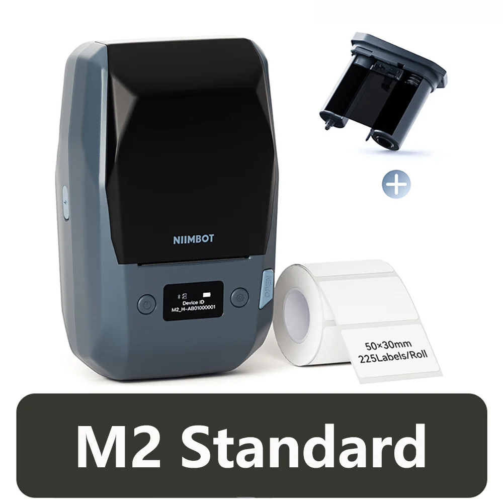 Niimbot N1/M2 thermische transferlabelprinter Kleurenlabelmachine Draadloos doe-het-zelf prijskaartjesticker voor thuiskantoor