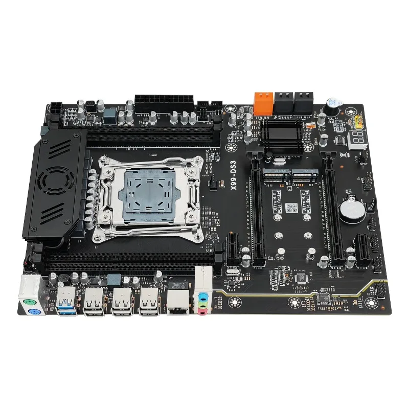For Desktop Computer Main Board DDR3 Four-channel Memory 8-phase Power Supply 6-layer PCB 2011-3 Pin 5PCS