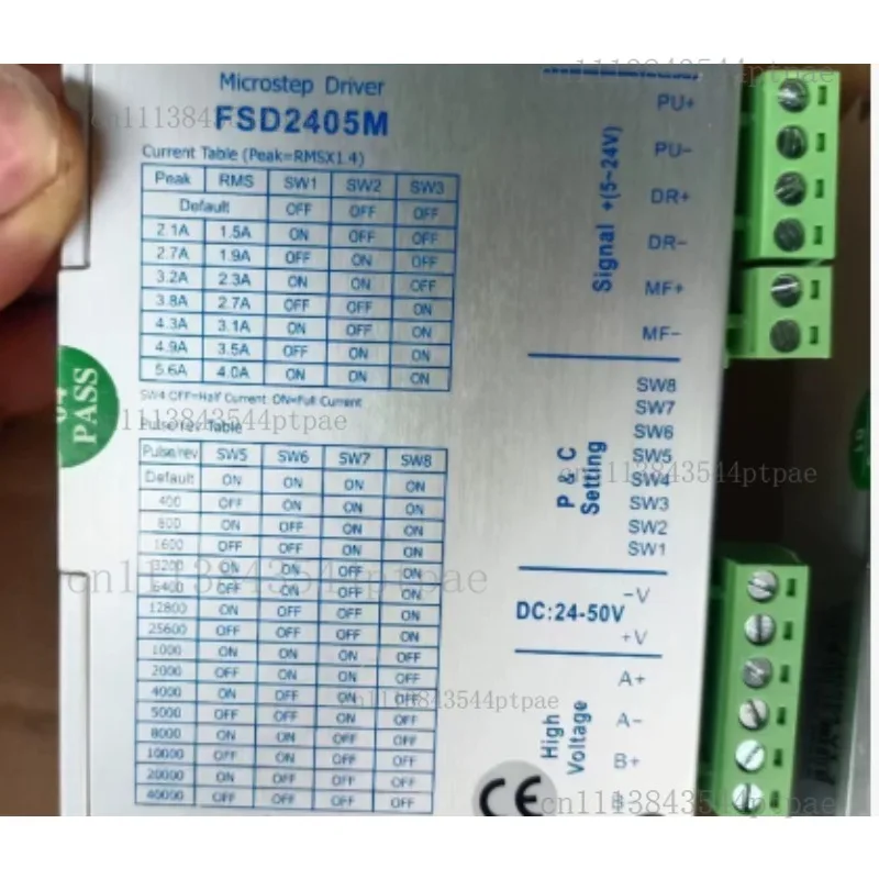 Fsd2405m Two-phase Digital Open-loop Stepper Driver (actual Picture Taken)