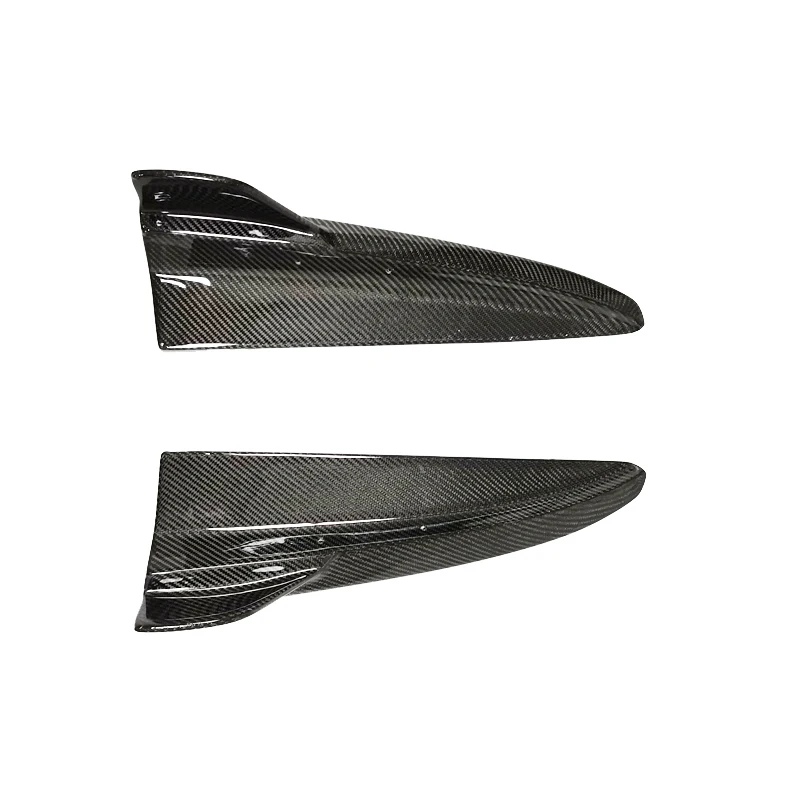 Complete OEM Facelift Conversion & Custom BuildW205 4 Door C63 C200 C300 Carbon Fiber Rear Side Diffuser Lip Trim For C Class 2