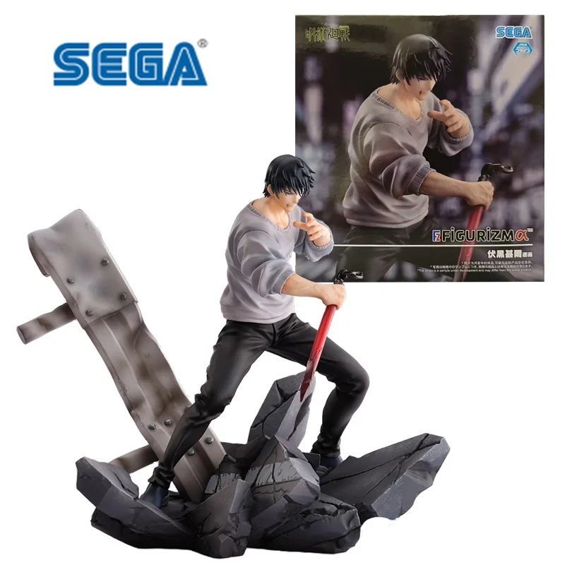 Sega Juiutsu Kaisen Flgurlzm Fushiguro Toi encounter 18Cm Anime Original Action Figure Model Toy Birthday Gift Collection