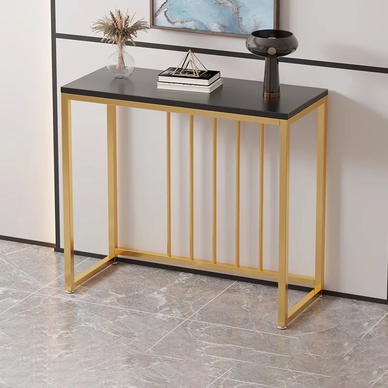 Luxury Italian Console Tables European Classic Design Metal Console Tables Modern Aesthetic Table Console Entrée Furniture image 6