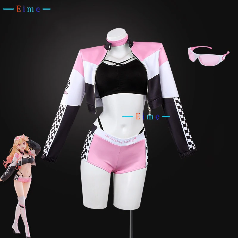 

Kitagawa Marin Cosplay Costume Women Sexy Party Suit Coat Top Pants Fancy Halloween Carnival Uniforms Anime Role Play Clothing