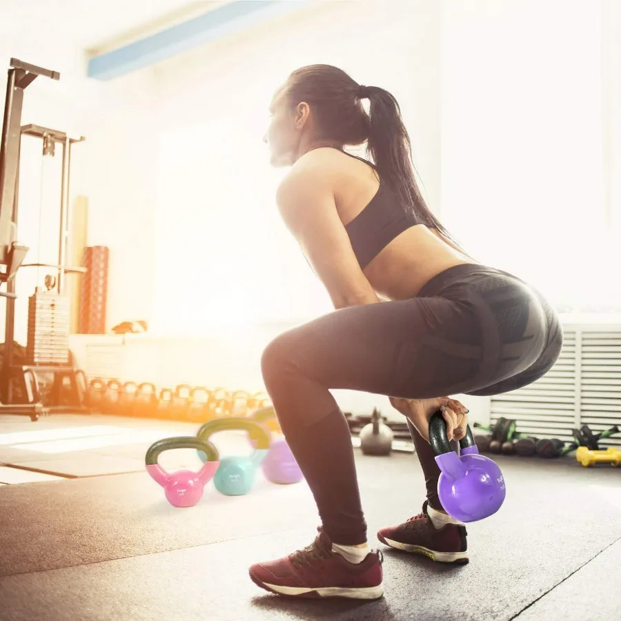Vinyl Kettlebell 5