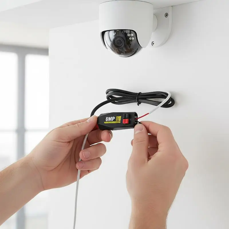 HD 8MP General‑Use Passive Twisted‑Pair Video Transmitter Single Channel Coaxial High Definition for TVI CVI AHD CCTV Camera