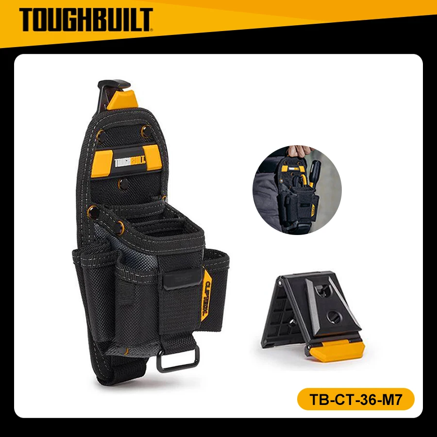 TOUGHBUILT BEA Technician 7-Pocket Medium Tool Pouch Fit Long or Short Tools TB-CT-36-M7