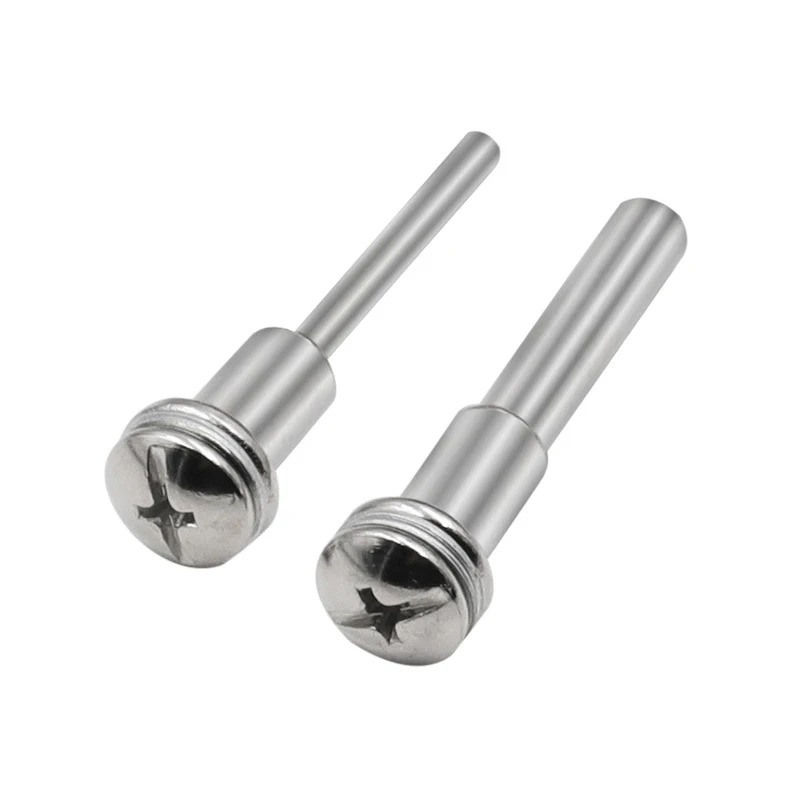 1 Piece High Speed Steel Cutting Blade Connecting Rod Rotary Tool Diamond Screw Mandrel Shank Sander Saw Blade Clamp Rod