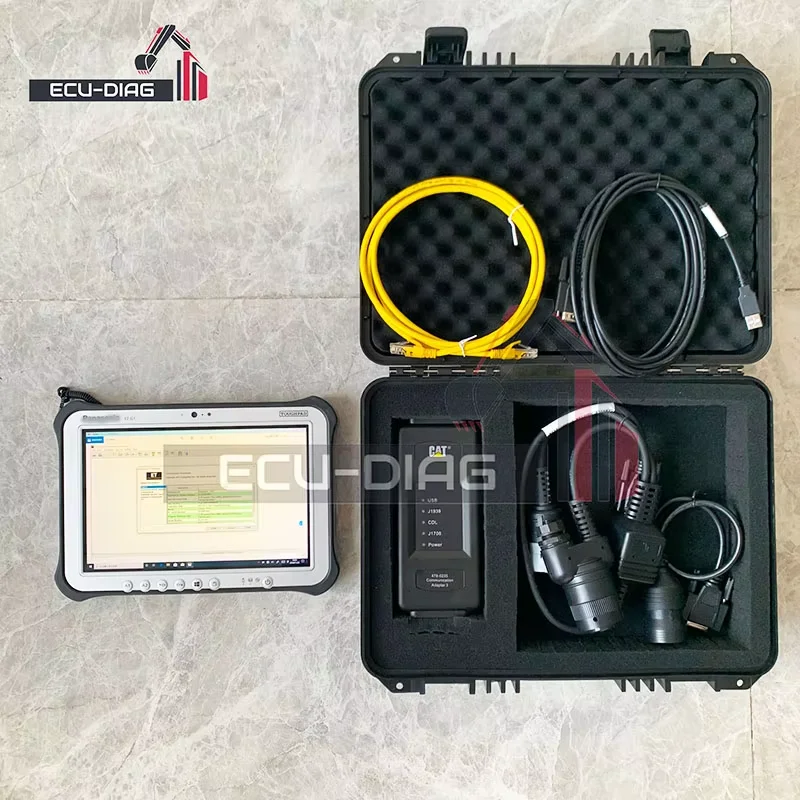 2025A 478-0235 CAT ET4 Diagnostic Tool Tablet Laptop Software Ethernet Communications Adapter Caterpillar Heavy Truck Duty