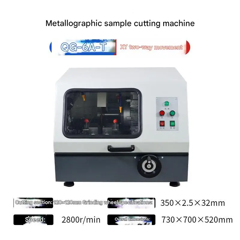 

Lab Dual Disk Infinitely Variable Speeds Desktop Grinding Machine for Metallographic Sample Polishing
