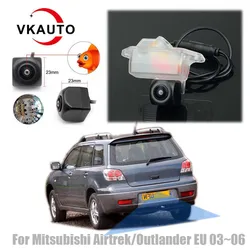 VKAUTO Fish Eye Rear View Camera For Mitsubishi Airtrek/Outlander I EU 2003 2004 2005 2006 CCD HD Reverse Backup Camera Monitor