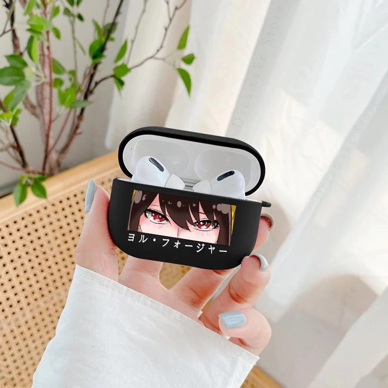 อะนิเมะ Spy X ครอบครัว Yor Forger Anya Forger Loid Forger หูฟังนุ่มสำหรับ Apple Airpods 1 2 3 Pro spy Family AirPods กรณี Pro