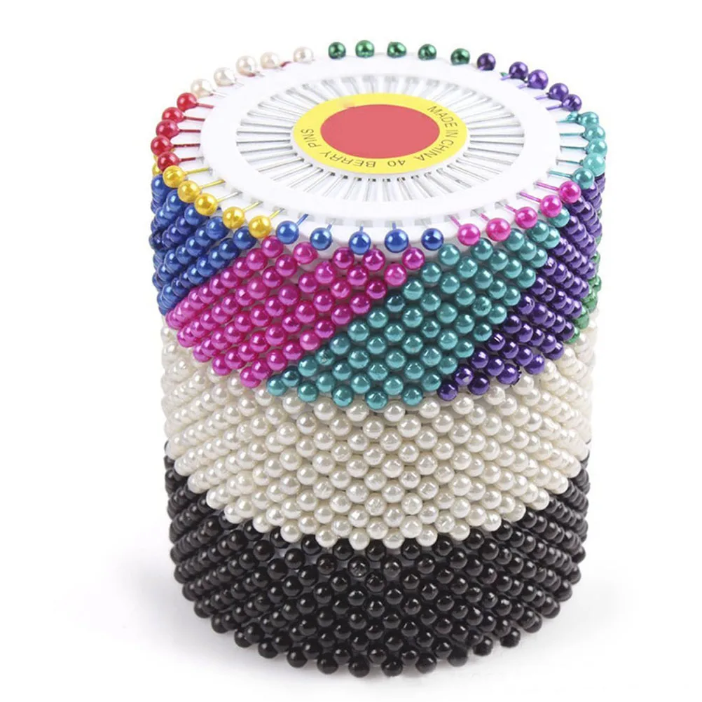 

1440 шт., булавки с жемчужной головкой, креативные прямые булавки, декоративный корсаж, букет, вышивка, сделай сам, жемчужный декор