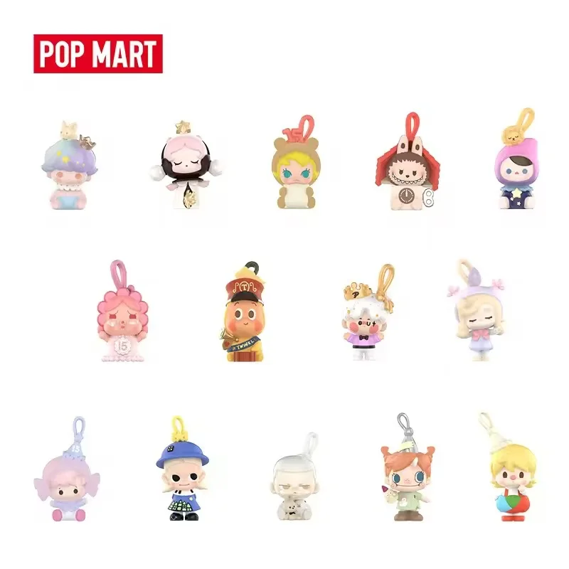 البوب مارت البوب فول احتفال هذه اللحظة سلسلة صندوق أعمى 15th الذكرى Kawaii أنيمي الشكل سطح المكتب سطح المكتب صندوق غامض هدية