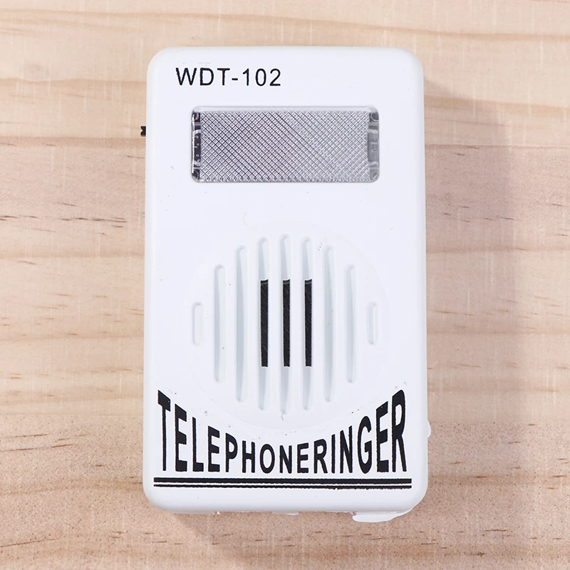 70dB Extra-Loud Telephone Ringer Phone Ring Amplifier Ringing Help Strobe Light Bell Sound Landline Ringer Sound Ringtones