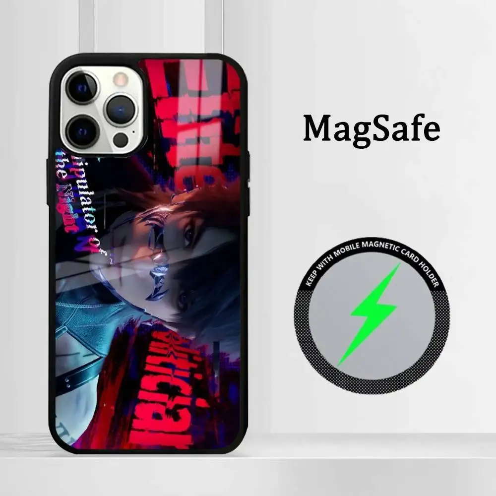 

Game L-Love And Deepspace Phone Case Magnetic Glass Phone Case For Iphone 16 15 14 12 11 13 Pro Max Mini Puls Cover