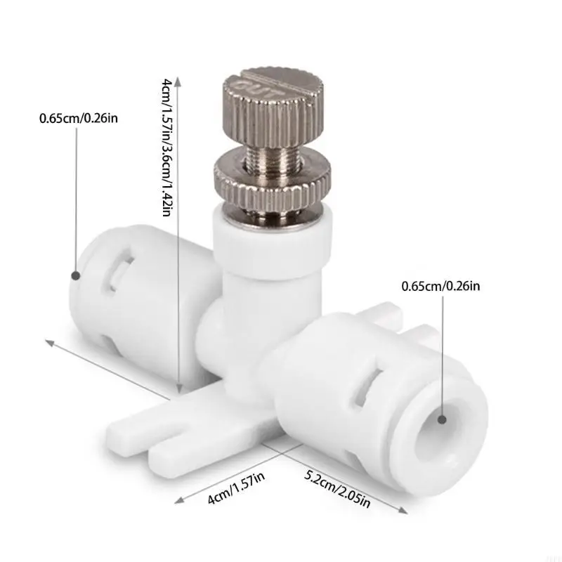 J6PE обратный осмос регулируйте клапаны. Контроллер скорости скорости воды с безопасным основанием и блокировкой