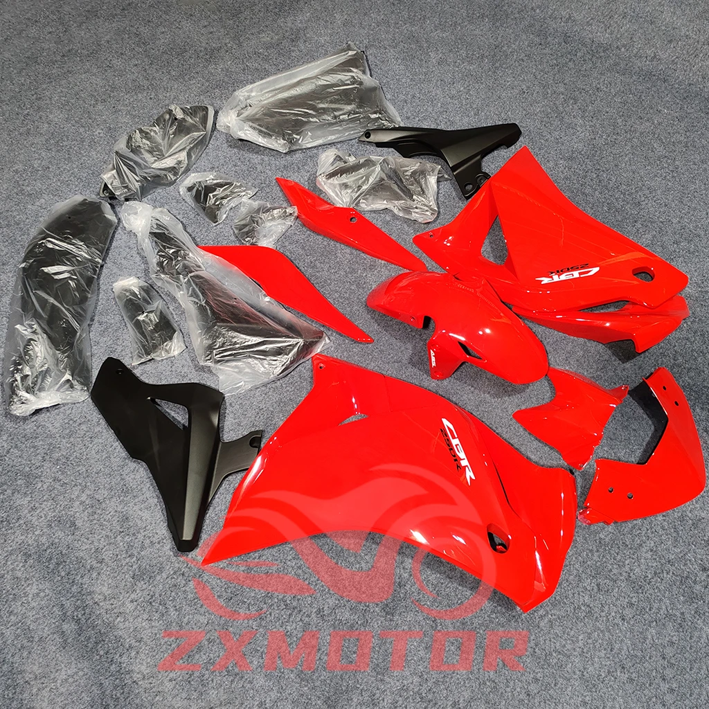 Red CBR250RR 2011 2012 2013 2014 2015 2016 Fairings for HONDA CBR 250RR Motorcycle ABS Fairing Body Parts Kit Customizable  MON