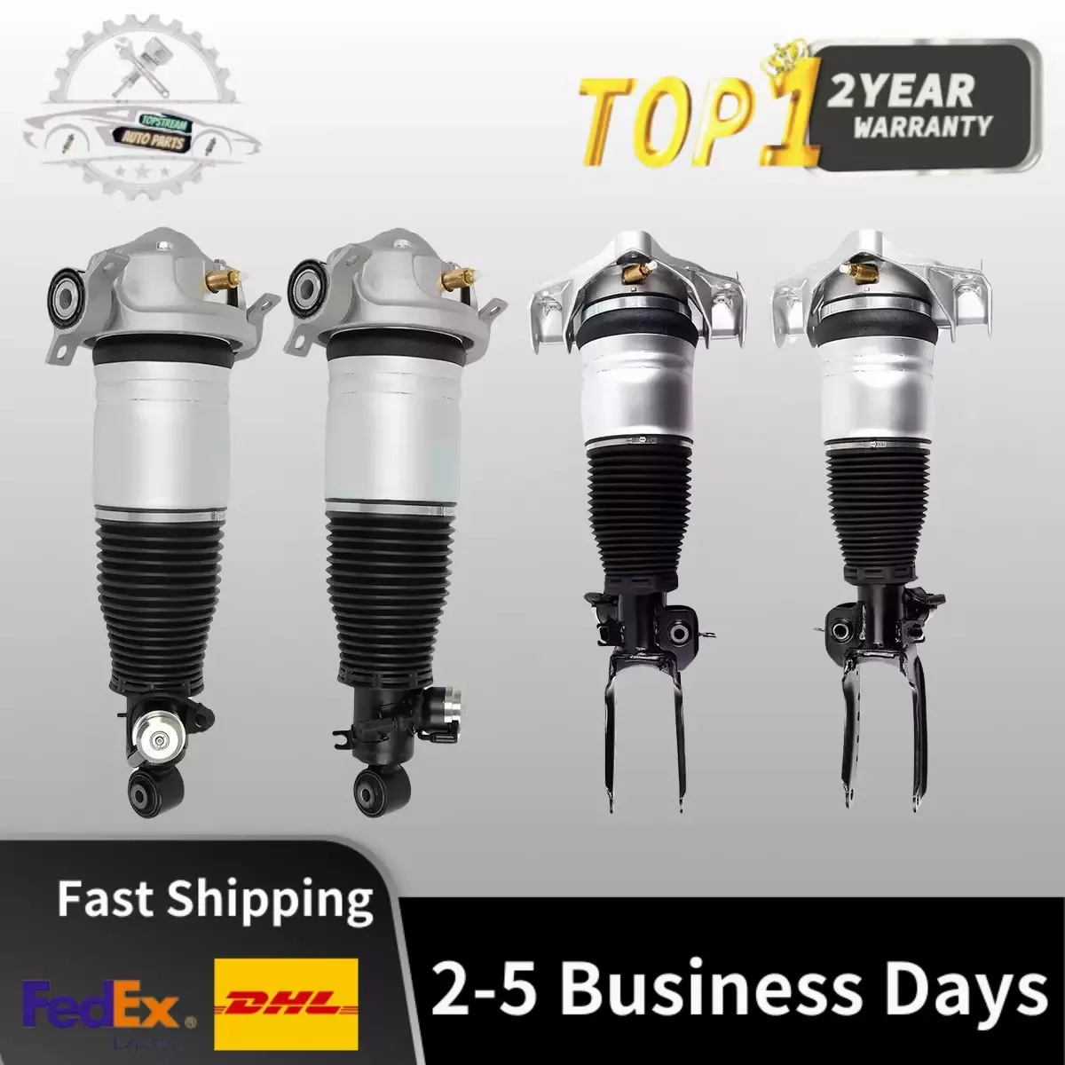 

4x передние и задние пневматические амортизационные стойки для Audi Q7, Porsche Cayenne, VW Touareg 2006-2016 95535840300 95535840310 95535840320