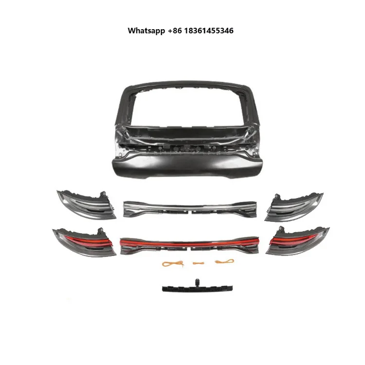 For 2017-2020 Panamera 971 971.1 Upgrade 971.2 Style Bodykit Trunk Lid Luggage Compartment Lid LED Tail Lights Body Kit