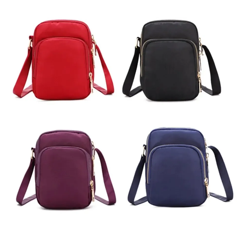 Women Bag Waterproof Shoulder Bag Crossbody Zipper Mobile Phone Lady Female Multifunction Handbag Wrist Purse Womens Pouch image 6