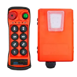 New Q800 8 keys single speed Industrial Wireless Radio Crane Remote Control switches Hoist track Crane Lift Controller