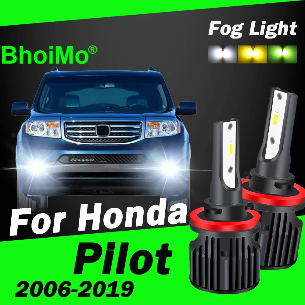 

BhoiMo For Honda Pilot Front Fog Light Car Led Lamp 2007 2008 2006 2009 2010 2011 2012 2013 2014 2016 2017 2018 2019 2015 Bulb
