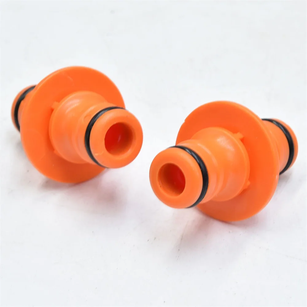 MUCIAKIEClick Double Quick Male Adaptors Garden Irrigation Hose Coupling End Fittings Watering Accessories Connectors