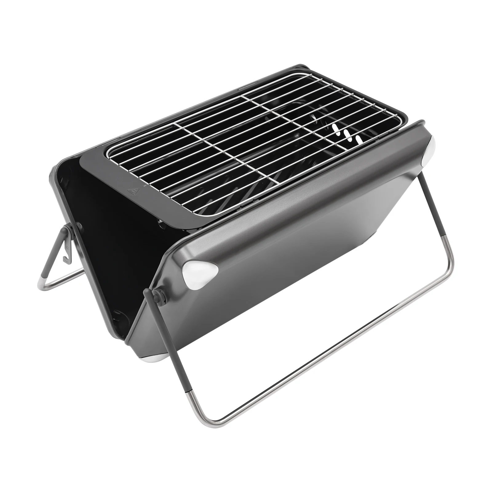 

Small Foldable Charcoal Grill 5kg Load Portable Camping Tabletop Grill Small Grill for Outdoor Cooking Rv Traveling Picnic Backy