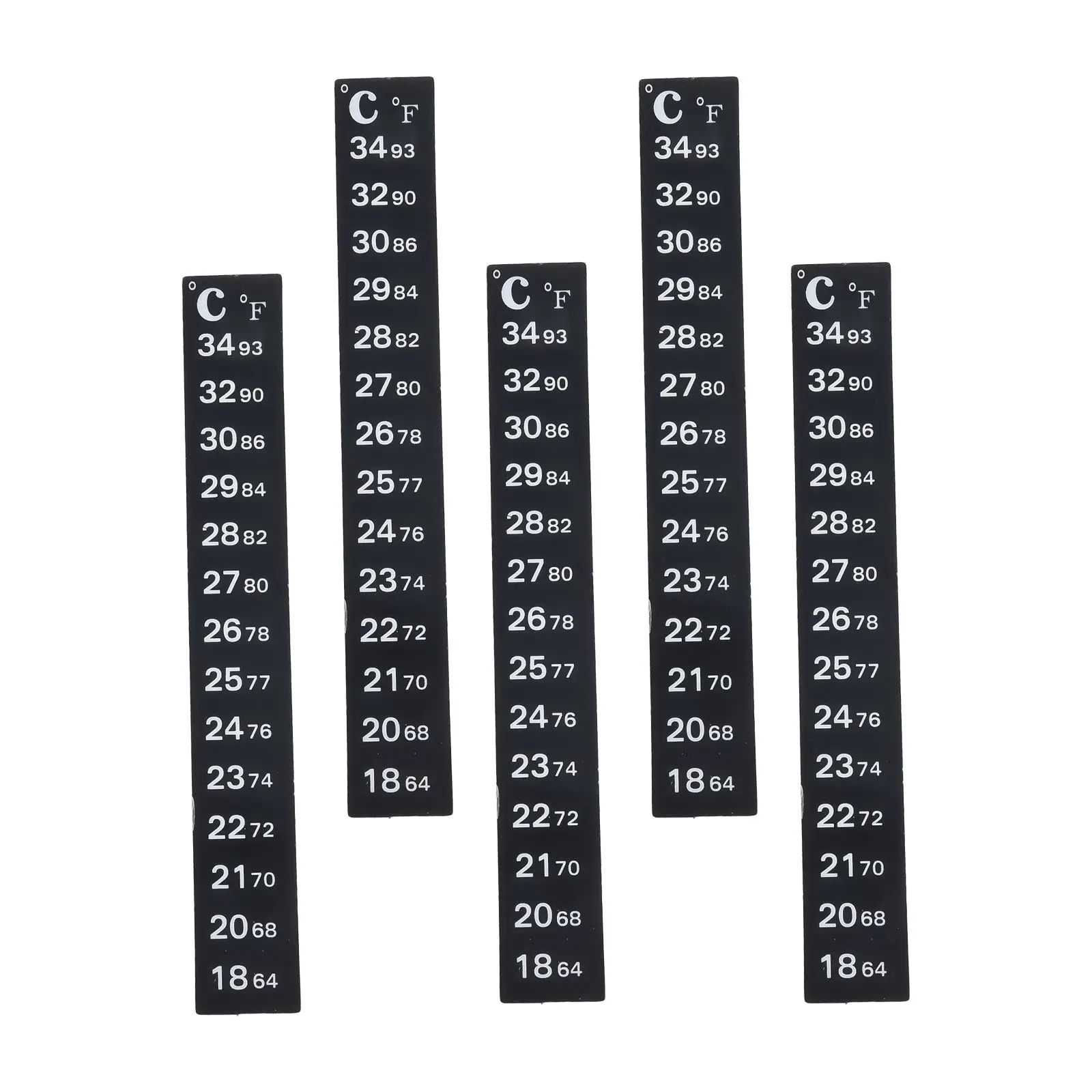 1/10 PCS Thermometer Easy Monitoring Precise Reliable Dual Temperature Scale Aquarium Thermometer Sticker For Fish Tank