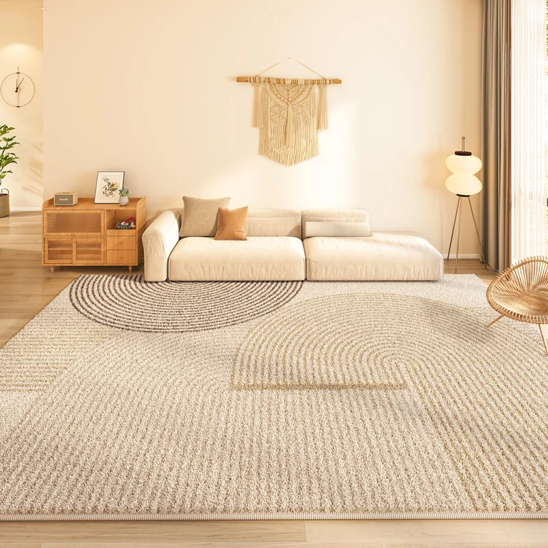 

Light Luxury French Style Carpets for Living Room Fluffy Soft Bedroom Decor Plush Carpet Large Area Thick Rug Home Floor Mat