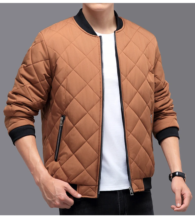 Men New Plus Size Winter Parkas M-8XL Men Thick Warm Fleece Baseball Jacket Men Fashion Casual Clothing Men Windproof Parkas