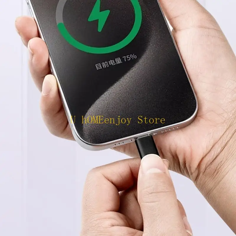 B0KF Flexible USB Type C Cable Enables Fast Charging And Fast Speed Type C Charging Cable Optional Length 100/150/200cm