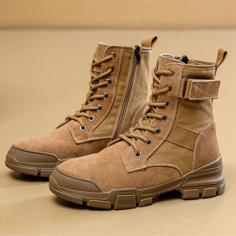 

Весенне-осенняя обувь, женские ботильоны, модная брендовая нескользящая женская обувь на плоской подошве из натуральной кожи, обувь на квадратном каблуке 5 см, D529