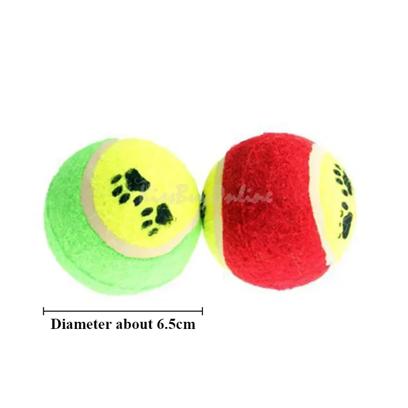 Tennis Dog Balls Dog Toys Run Fetch Throw Play Pet Puppy Toys For Dog\'s Training Pet Supplies 1pc