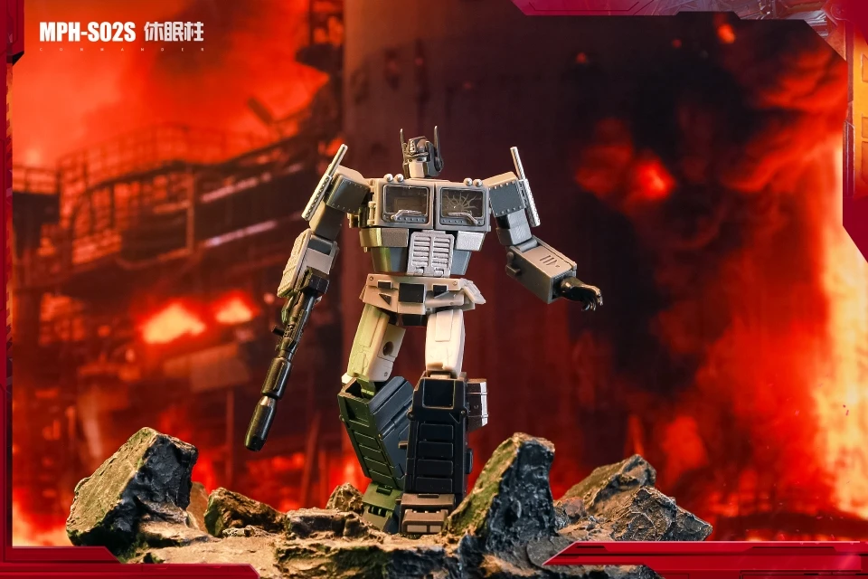 MengPiHou MPHStudio MPH-S02 MPHS02 オプコマンダー MPH-S02T/S02W/S02S ミニアクションフィギュア変換ロボットカスタムおもちゃ在庫あり