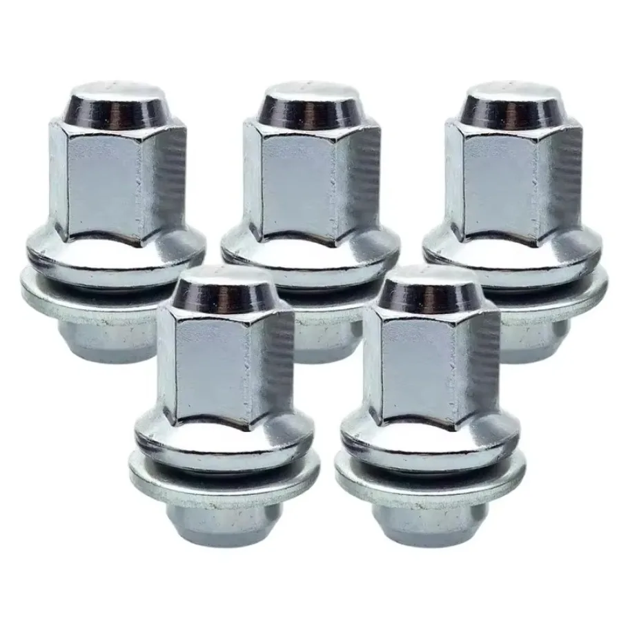 Wheel Lug Nut Rustproof M12 x 1.5 Fit For Jaguar XF Xks x Type C2C35294 5PC