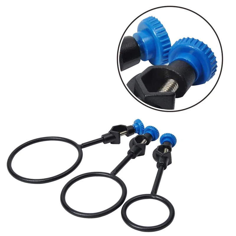 Stand Lab mendukung Set cincin Retort dan Holder penjepit Lab (Set 4 buah)