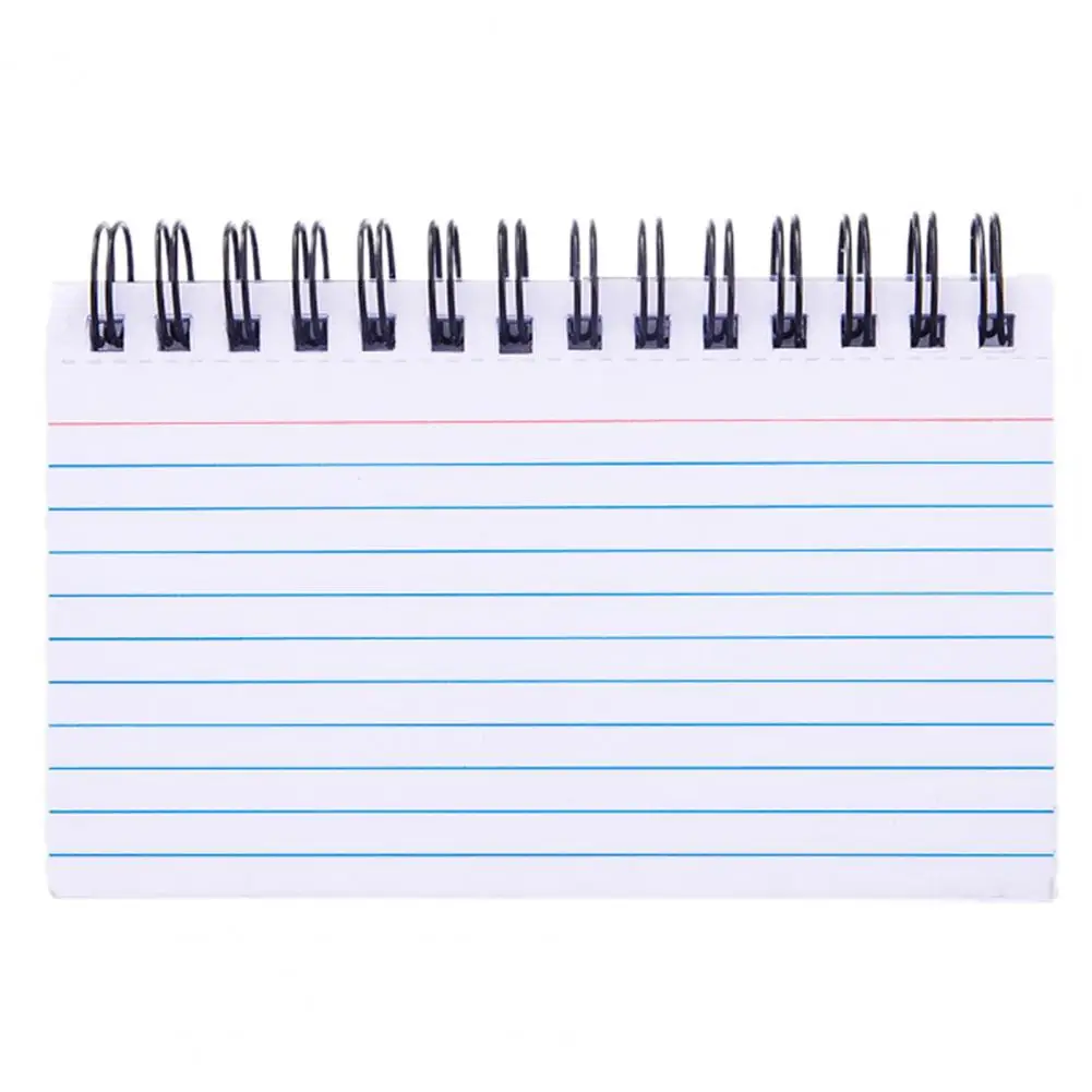 Bloc de notas con cubierta transparente, papel resistente a las manchas, libro de notas para reuniones del personal, suministros de oficina