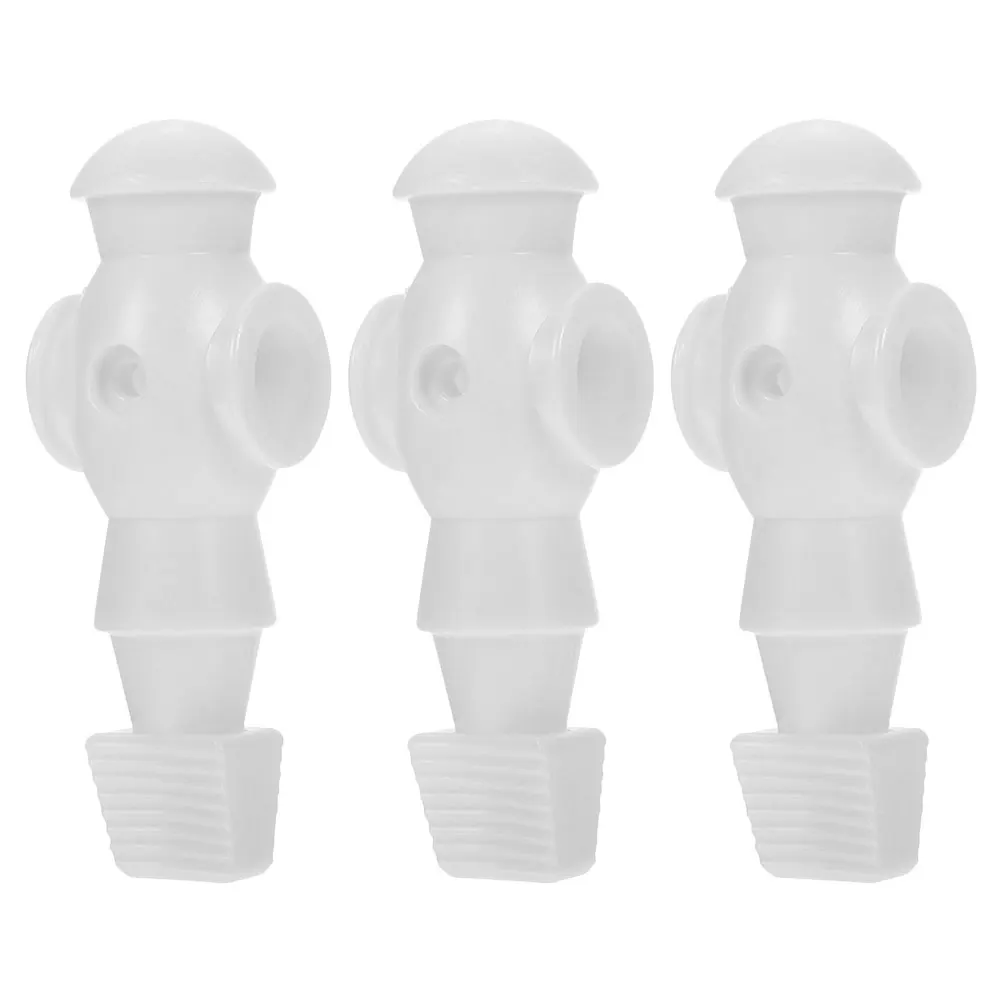 

3pcs Foosball Athletes Table Football Players Abs Replacement Soccer Figures Foosball Table Parts Desk Football Accessory
