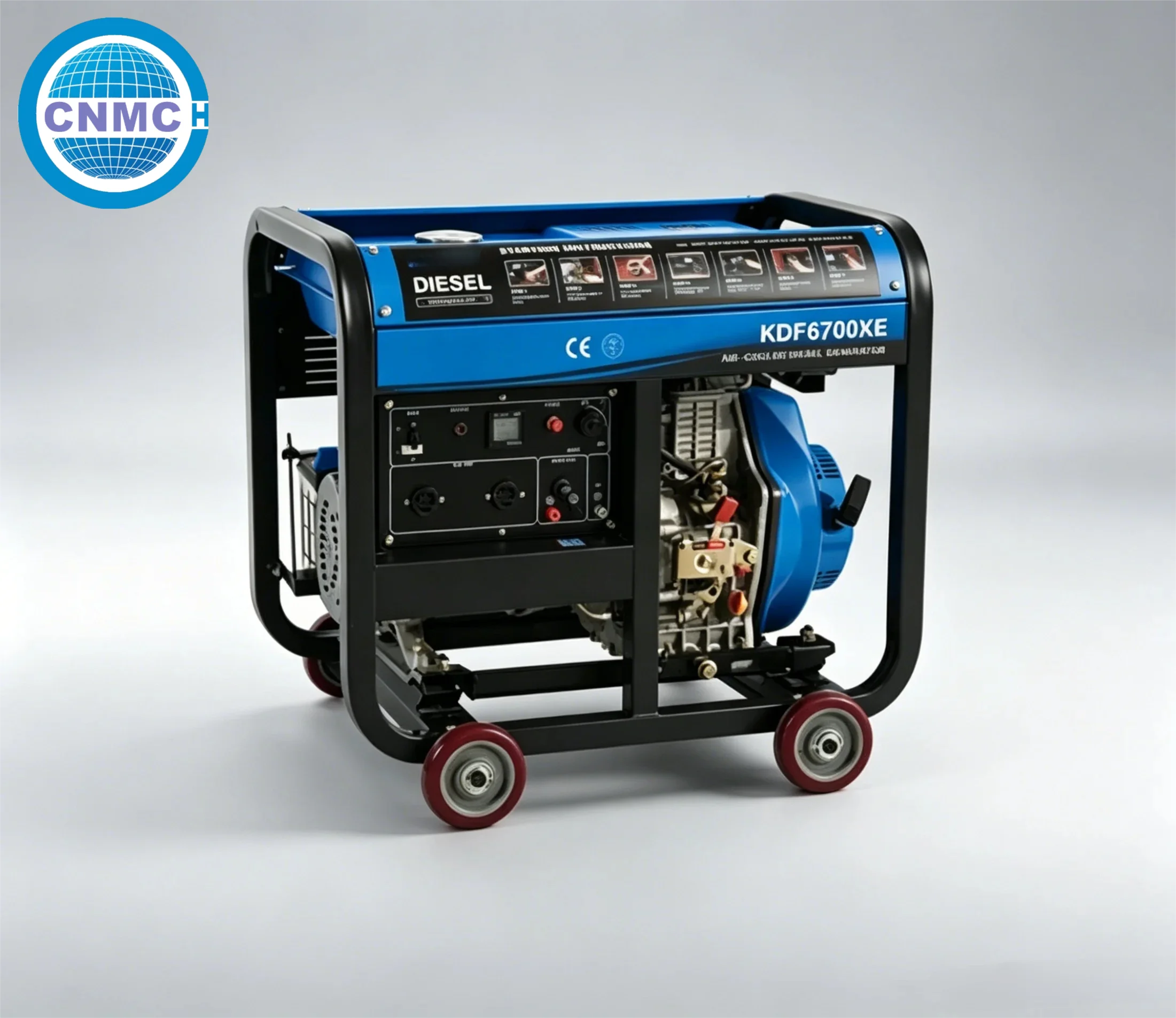 Open Frame Diesel Generator 3KW 4KW 5KW 7KW 9KW 50HZ generators Electric Start generators for home electricity CE Certified