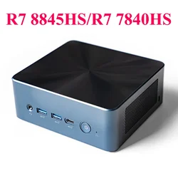 SZBOX S78 Ryzen 7 7840HS/8845HS MINI PC Windows 11 Pro DDR5 5600Mhz PCIe4.0 Nvme SSD WIFI6 BT5.2 Mini komputer komputer dla graczy