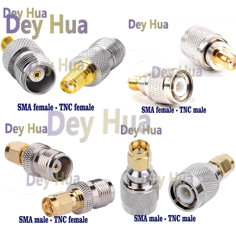 

1Pcs/5Pcs SMA to TNC Male Female Adapter SMA-K/TNC-J TNC to SMA TNC RF Coaxial Connector