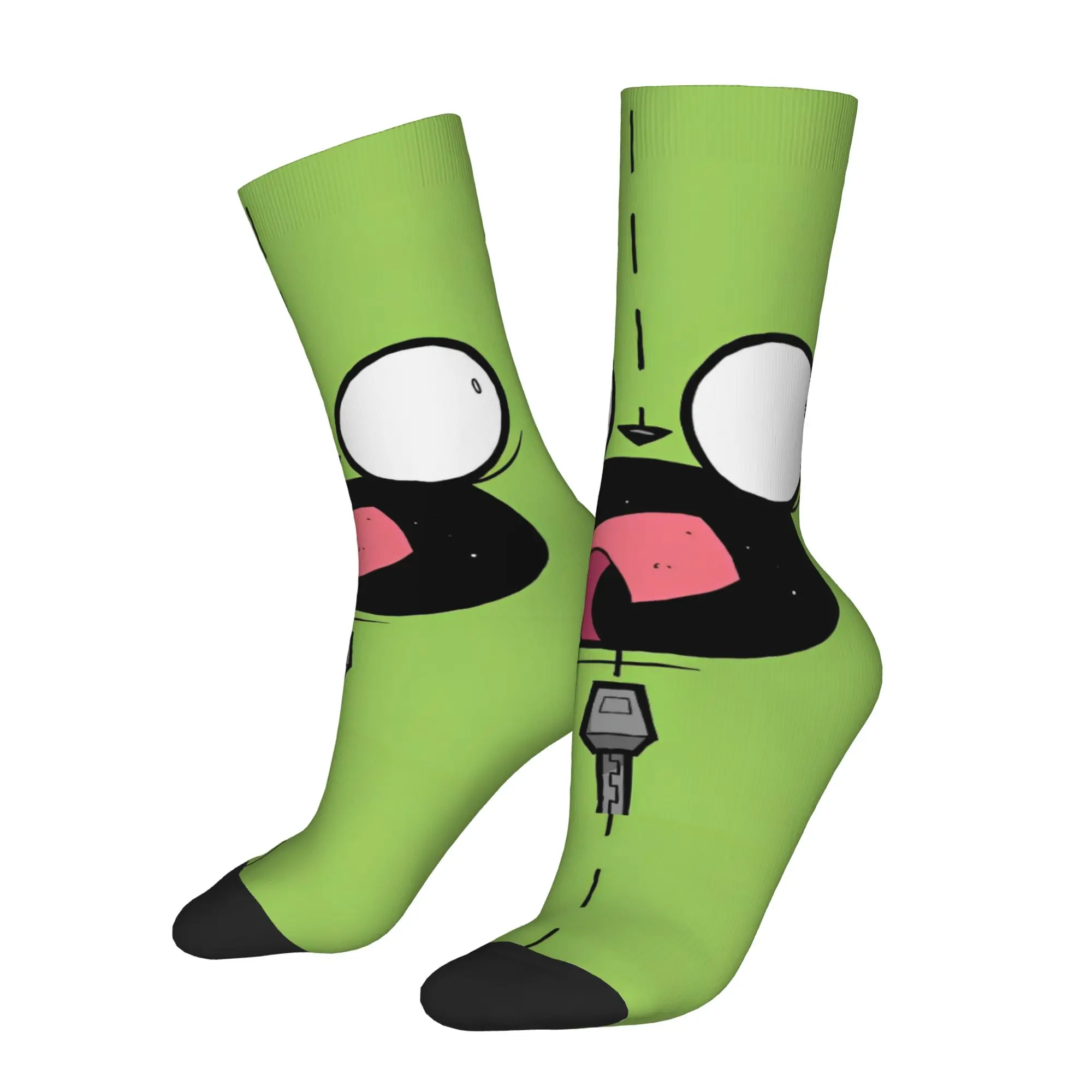Winter Warm Casual Unisex Invaders Zim Gir Socks  Breathable Sports Socks