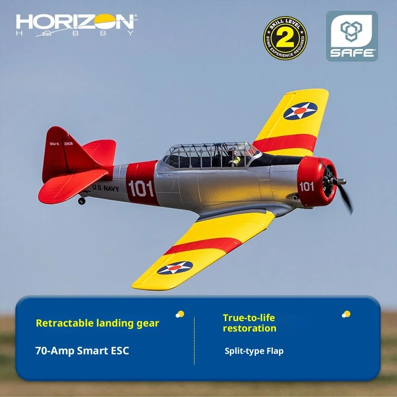 

Horizon Model SNJ-5/AT-6 Texas Man 1.5m Model Airplane Children's Toy Birthday Gift
