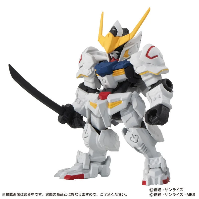 BANDAI Original Model Kit MSE GUNDAM EX NO.23 GRAZE RMS-099 Rick Dias BARBATOS Anime Figure Model Toys Model Gifts for Boys