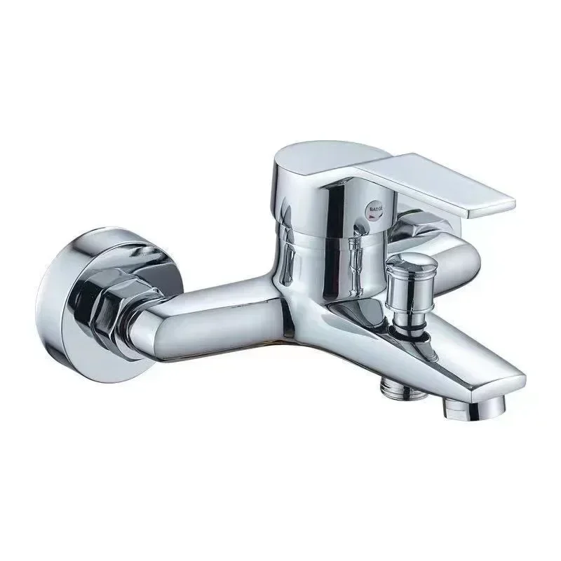 

DurableShower Faucet Concealed Mixing Valve Bathtub Hot And Cold Shower Into Wall Faucet