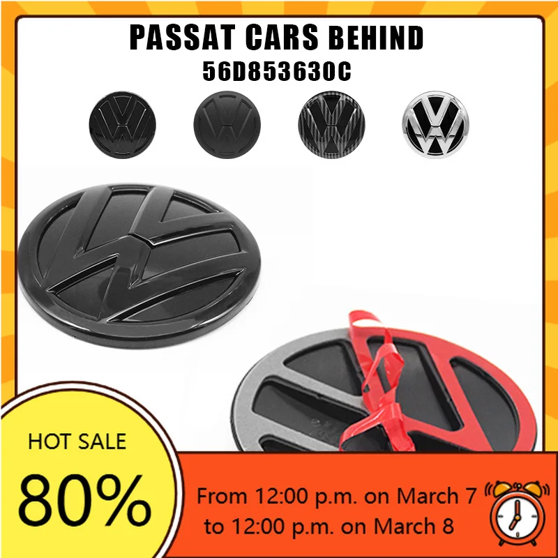 VW GTI GOLF Valve Stems Caps 2026 Hot Volkswagen VW Hot Aerials 1Pcs 561.583.690 Volkswagen 150mm 100mm Car Logo Front Bonnet Ho