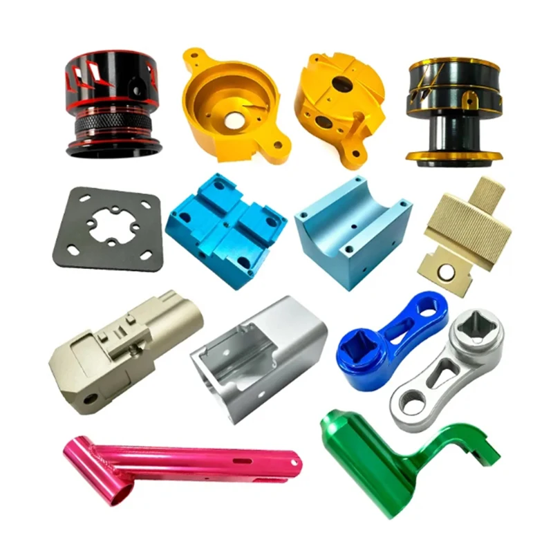 Customized Robot Claw Mechanical Parts OEM Turning Milling CNC Precision Machining 7075 Aluminum Parts